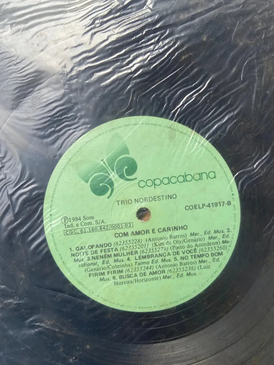 Lp Trio Nordestino 1984 (Usado)