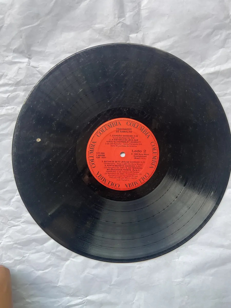 Lp Zé Ramalho Frevoador 1992 (Usado)