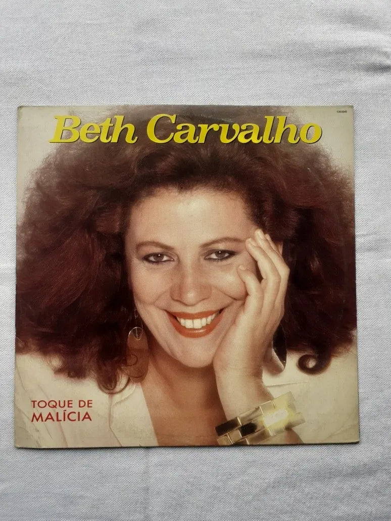 Lp Beth Carvalho Toque De Malícia 1988 Selo Rca (Usado)