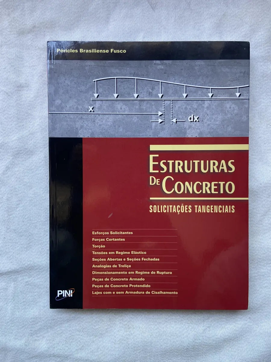 Livro Estruturas De Concreto Solicitações Tangenciais Novo