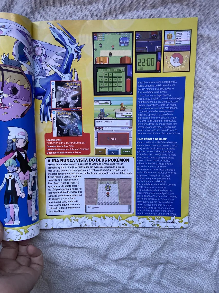 Revista Nintendo World Collection Pokémon Numero 3 (Usado)