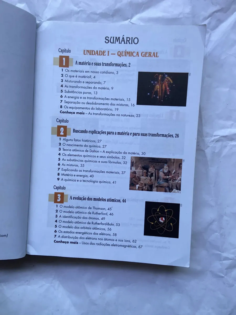 Livro Fundamentos Da Química Ricardo Feltre Vol Único (Usado)