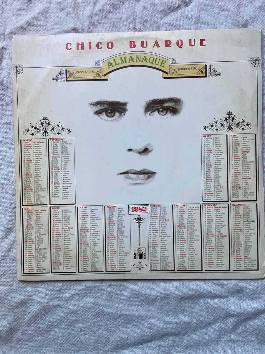 Lp Chico Buarque Almanaque 1982 (Usado)