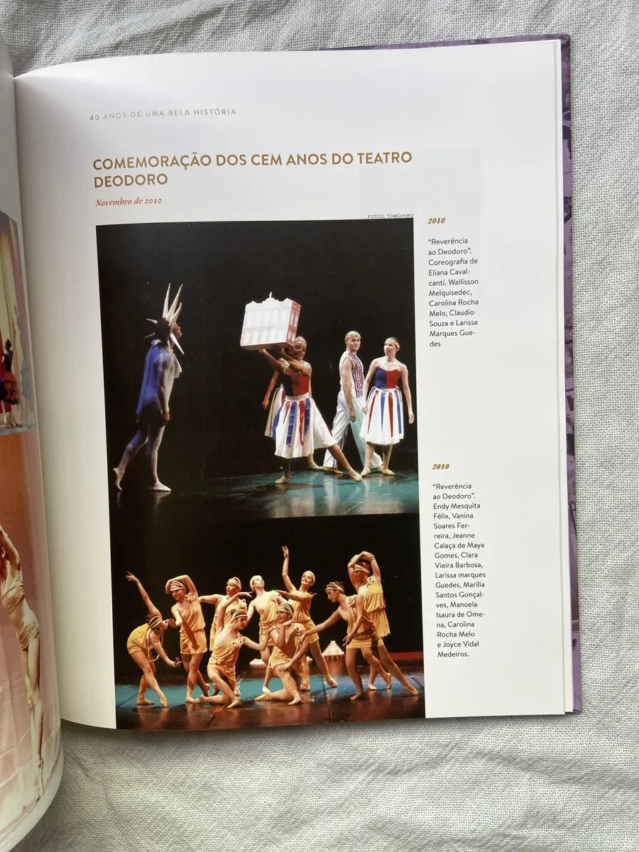 Livro Ballet Eliana Cavalcanti 40 Anos De Uma Bela História (Usado)