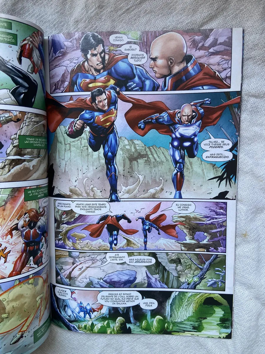 Gibi Homens De Aço Superman Action Comic Lex Luthor Culpado (Usado)