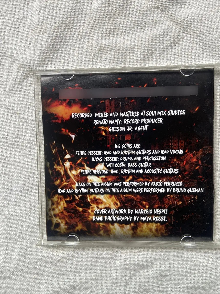 Cd The Goths The Death 2015 (Usado)