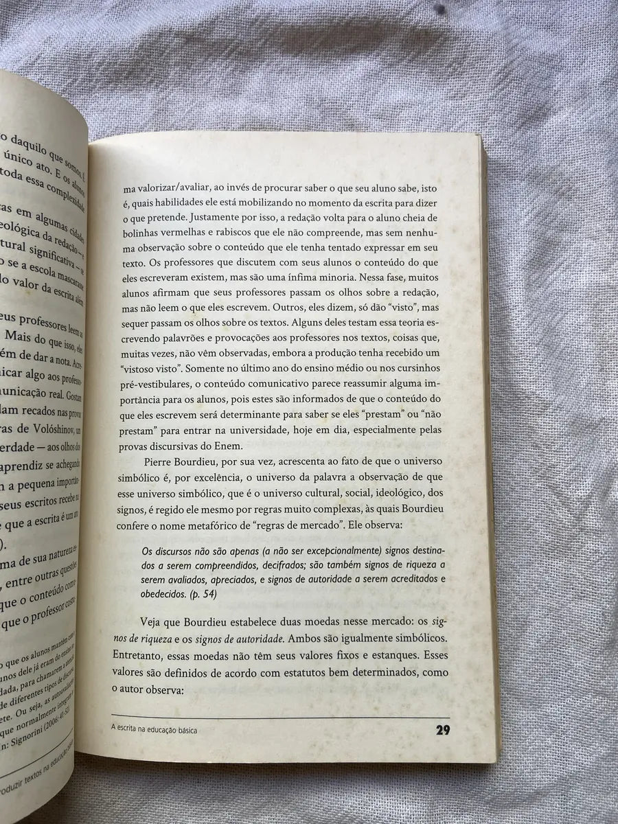 Livro Produzir Textos Na Educação Básica O Que Saber (Usado)