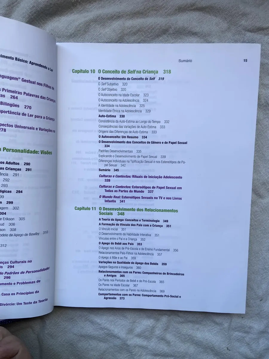 Livro A Criança Em Desenvolvimento Helen Bee 9 Edição 2003 (Usado)