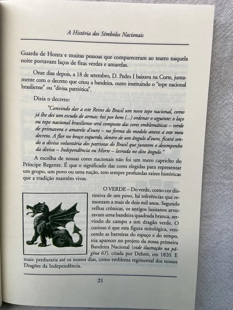 Livro A História Dos Símbolos Nacionais Vol 47 (Usado)