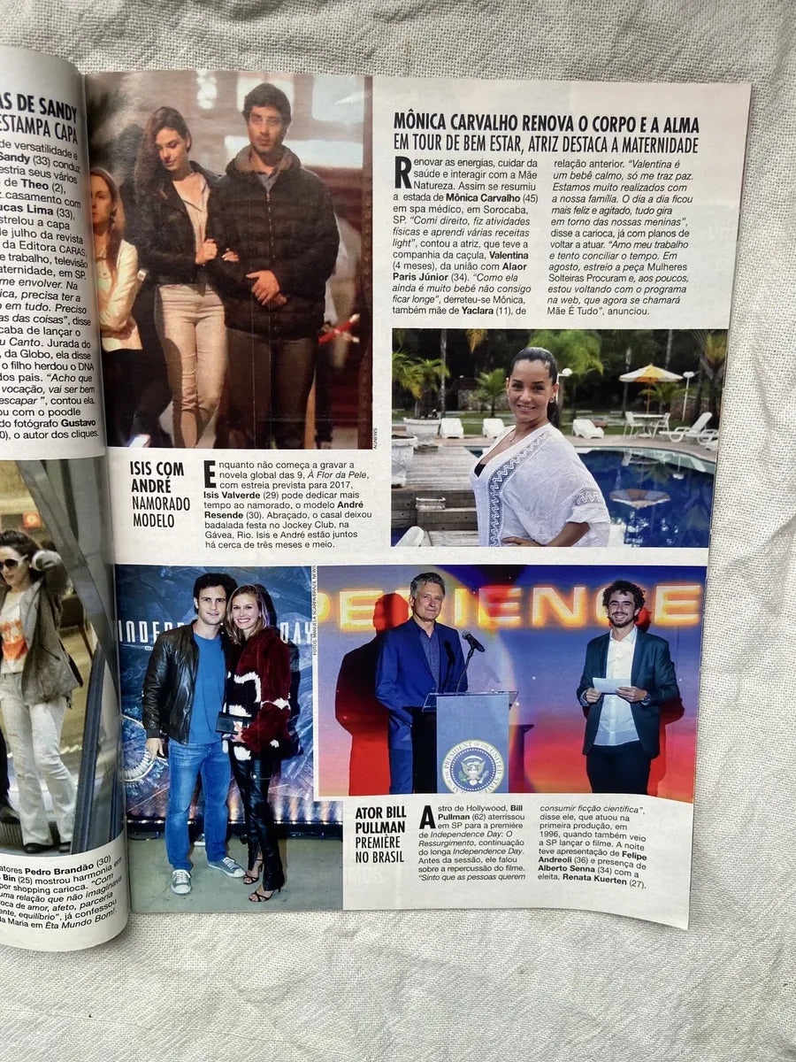 Revista Caras Edição 1182 Ano 23 Número 27 (Usado)