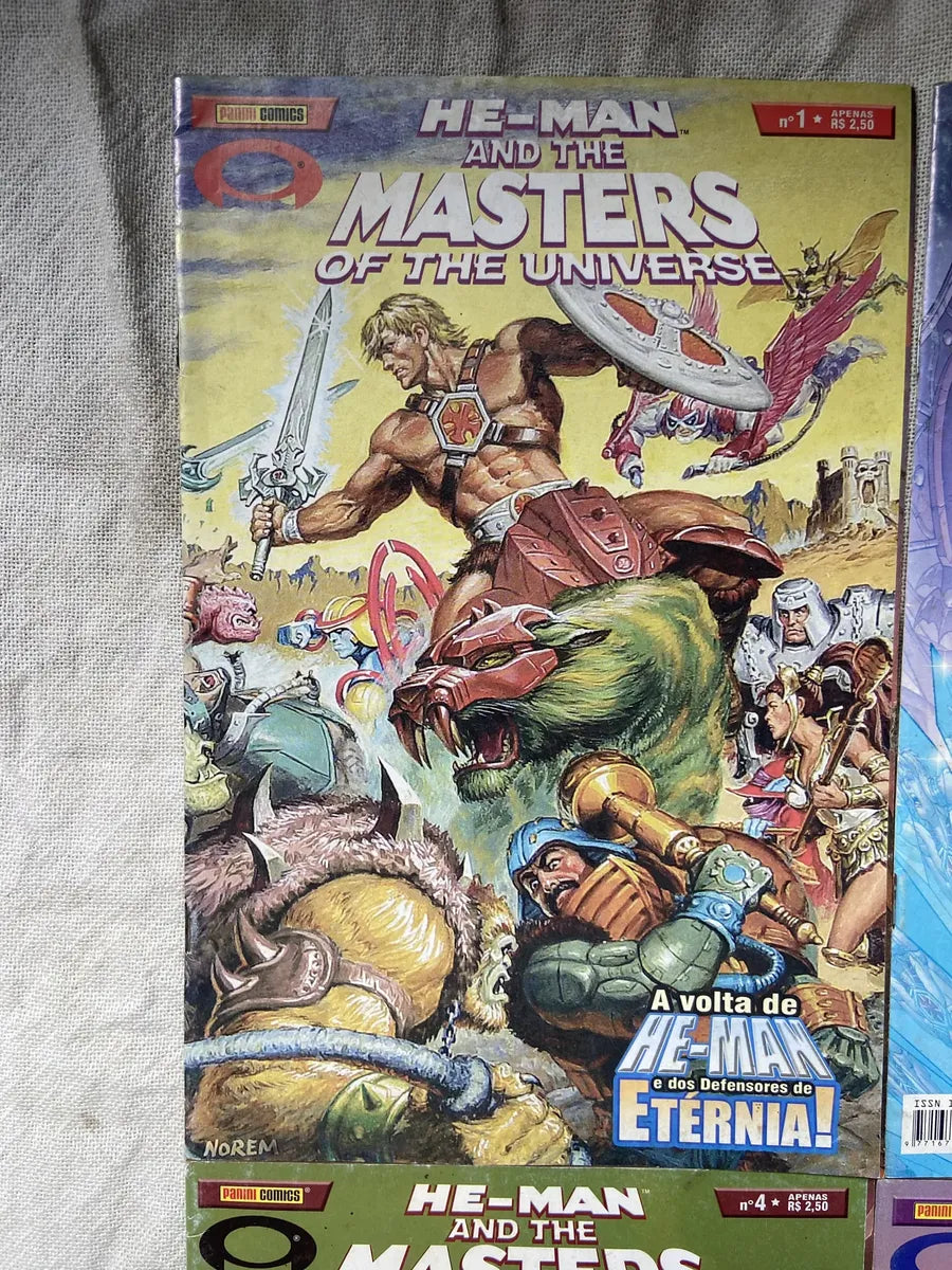 Gibi He Man And The Masters Of The Universe Box 4 Volumes (Usado)