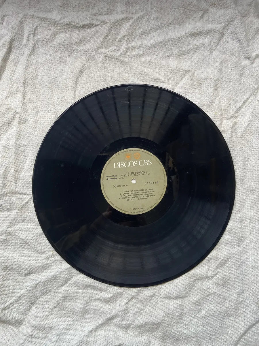 Lp Jj In Person The Jj Johnson Quintet 1978 (Usado)