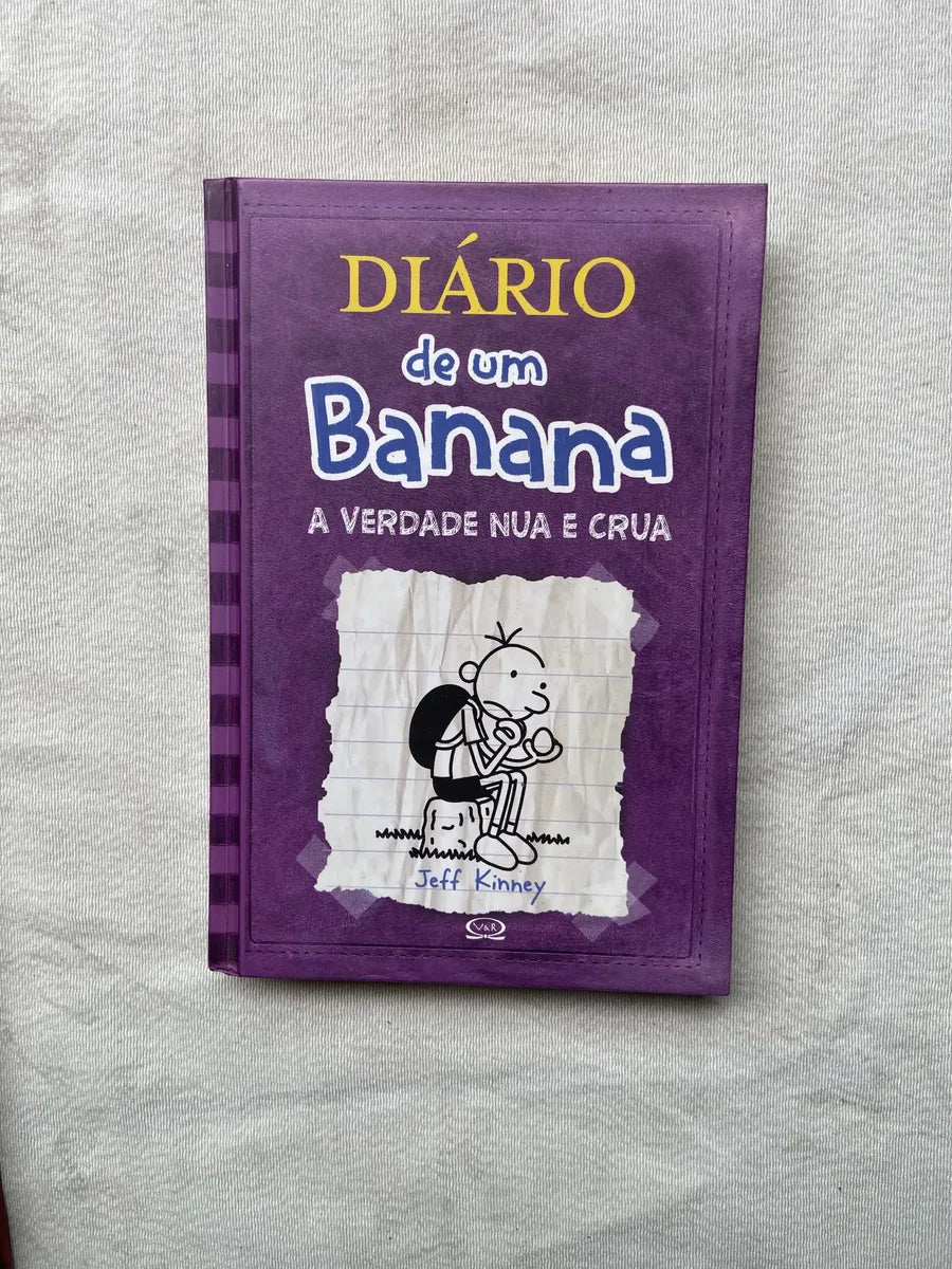 Livro Diário De Um Banana Box 5 Volumes Capa Dura (Usado)