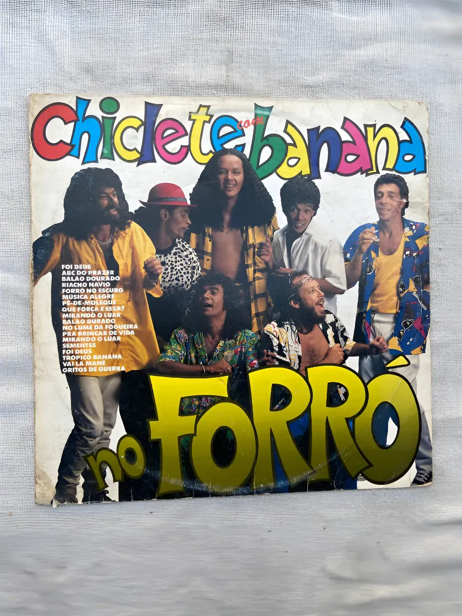 Lp Chiclete Com Banana No Forró 1992 (Usado)