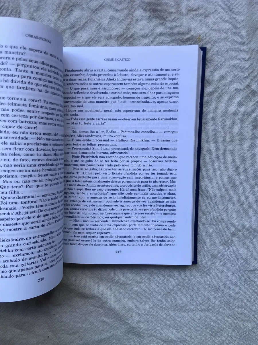 Livro Crime E Castigo Dostoiévski Capa Dura 2003 (Usado)
