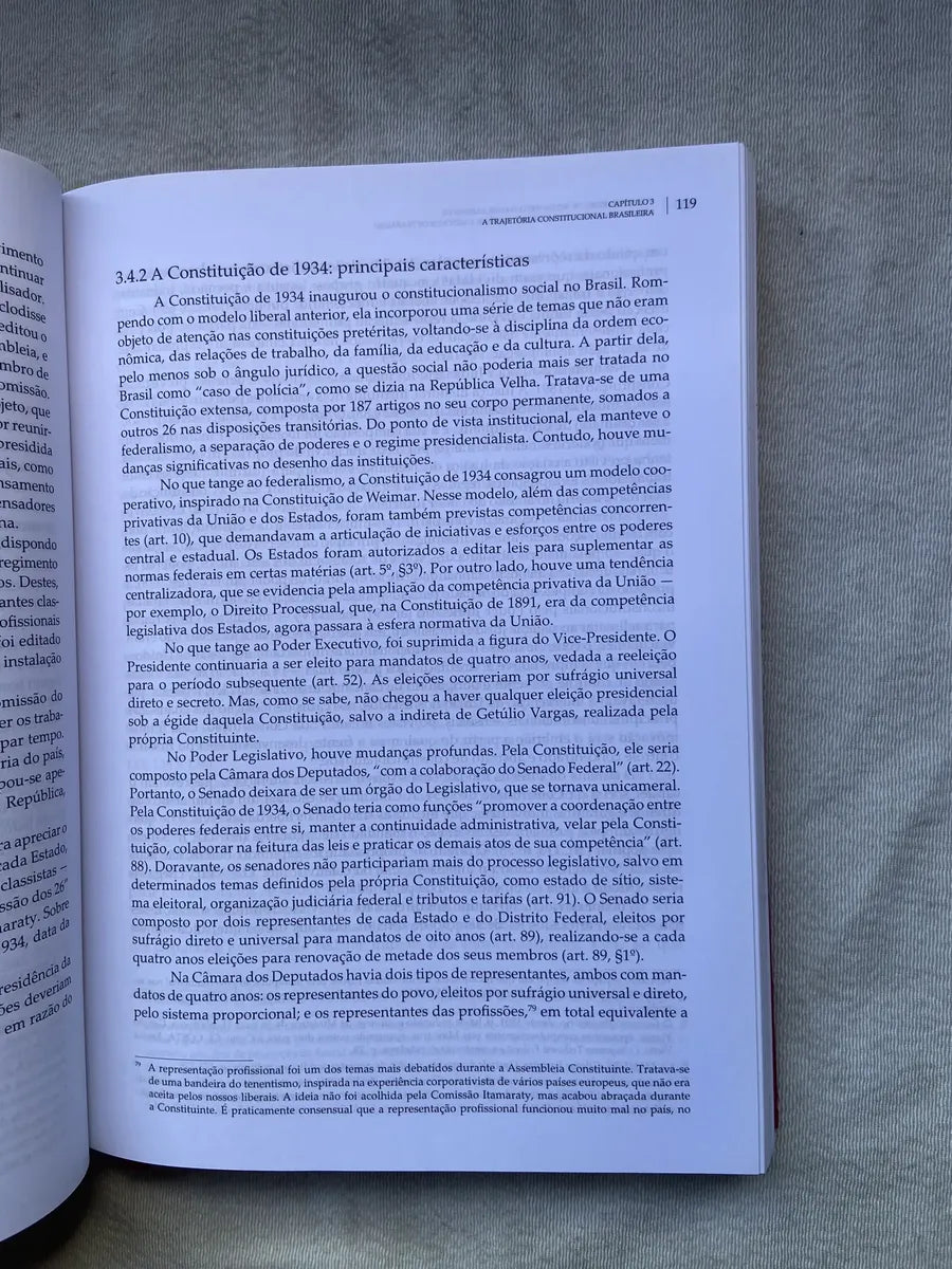 Livro Direito Constitucional Teoria História (Usado)