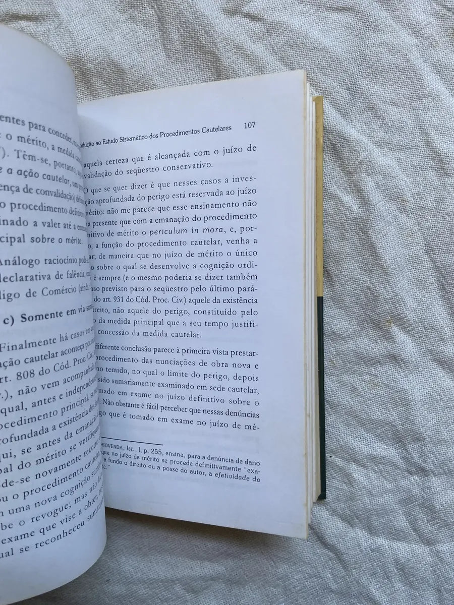 Livro Introdução Ao Estudo Sistemático Dos Procedimentos (Usado)