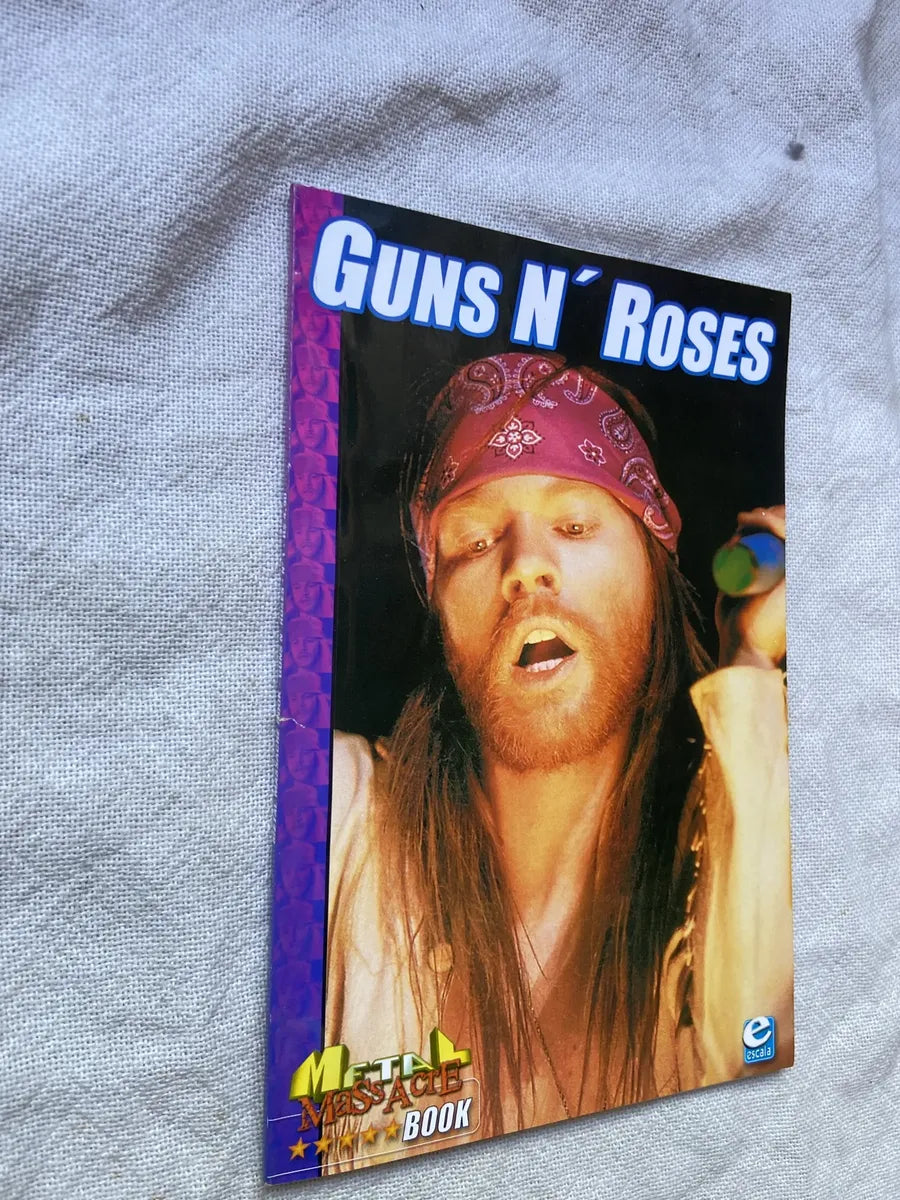Revista Guns N Roses Metal Massacre Book Número 1 (Usado)