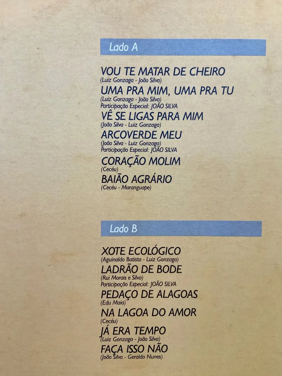 Lp Luiz Gonzaga Vou Te Matar De Cheiro (Usado)