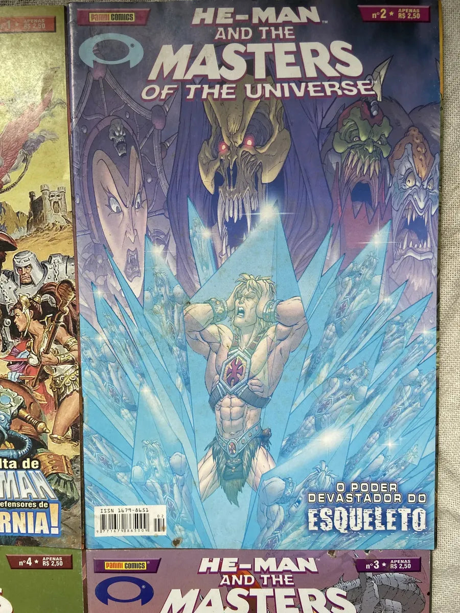 Gibi He Man And The Masters Of The Universe Box 4 Volumes (Usado)