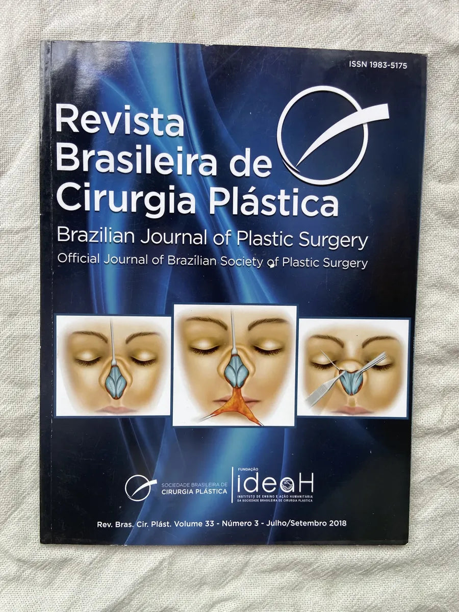 Revista Brasileira De Cirurgia Plástica Volume 33 Número 3 julho setembro 2018 (Usado)