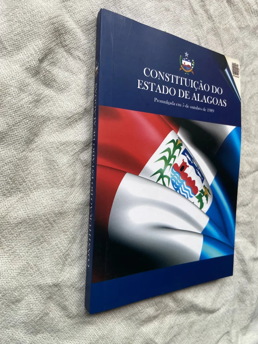 Livro Constituição Do Estado De Alagoas 4 Edição 2024 (Usado)