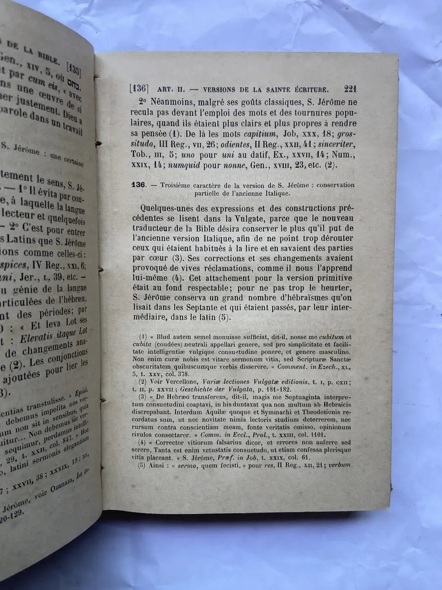 Livro Manuel Biblique Ancien Testament 1901 (Usado)