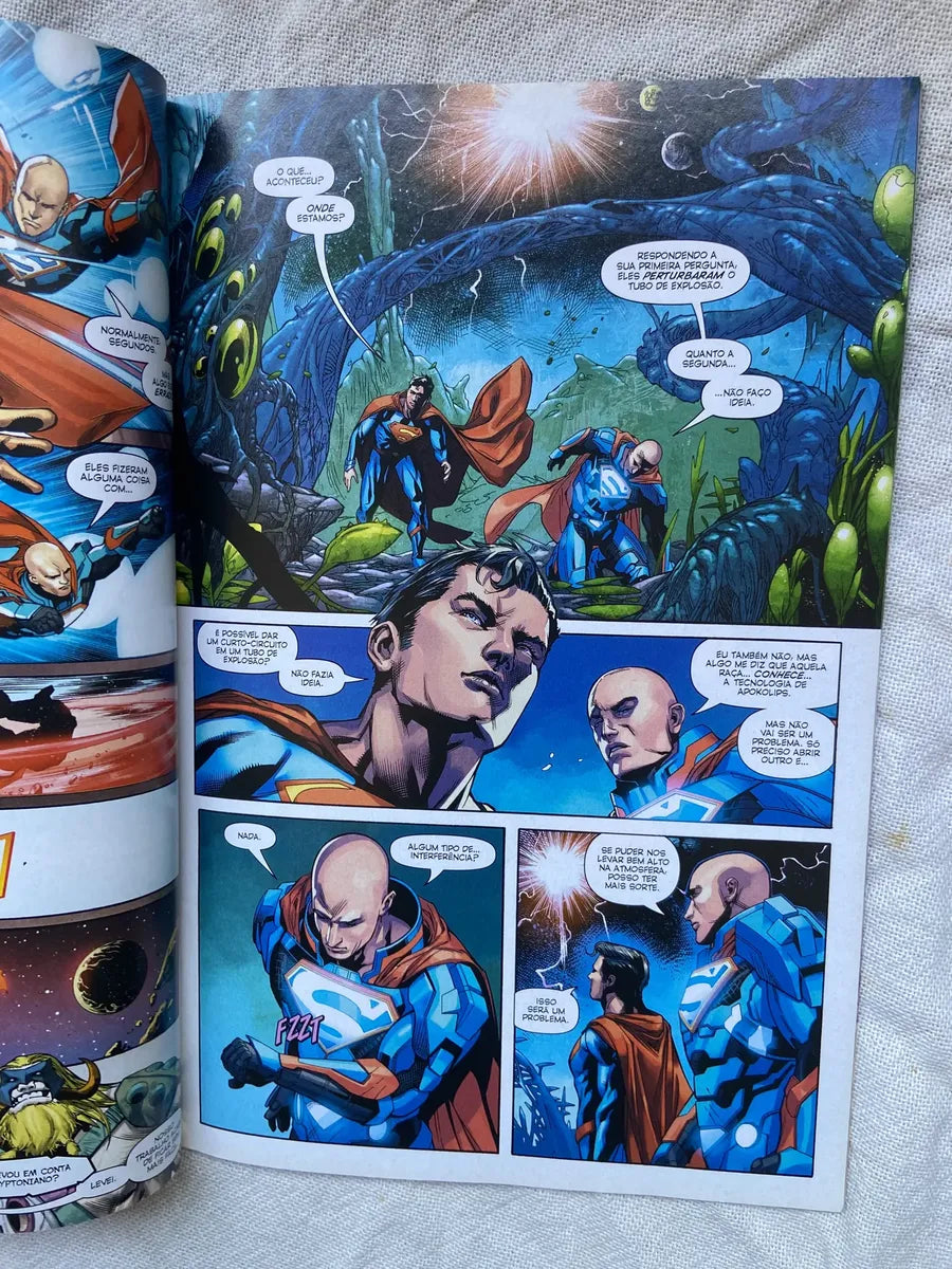 Gibi Homens De Aço Superman Action Comic Lex Luthor Culpado (Usado)