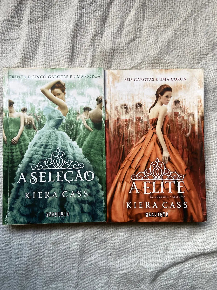 Livro A Seleção Kiera Cass Box 2 Volumes 1 E 2 (Usado)