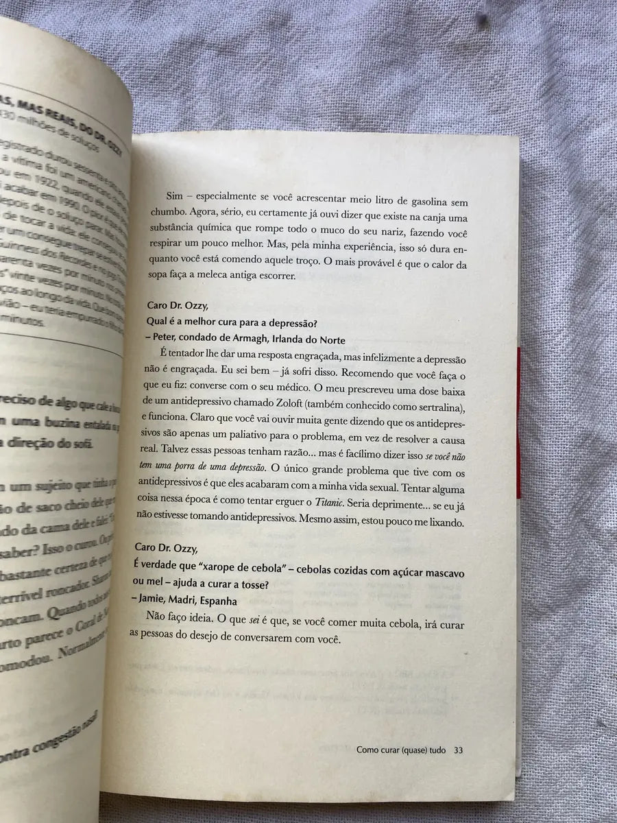 Livro Confie Em Mim Eu Sou O Dr Ozzy 2011 (Usado)