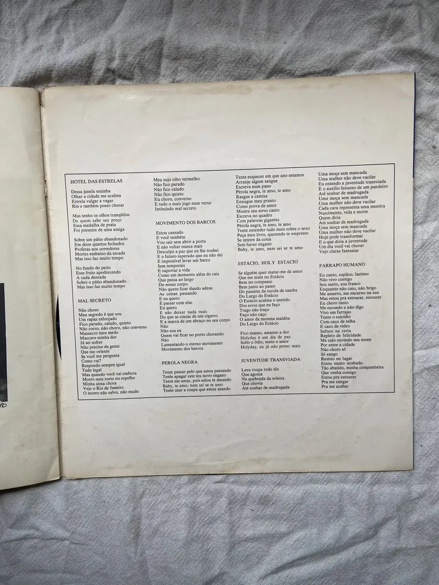 Lp Jards Macalé Luiz Melodia História Da Música Popular Bras (Usado)