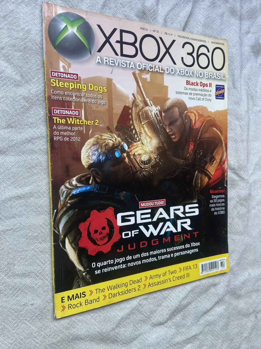 Revista X Box 360 Gears Of War Judgment Ano 6 N 72 (Usado)