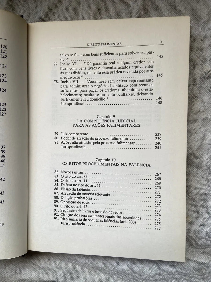 Livro Dirieto Falimentar Box 3 Volumes (Usado)