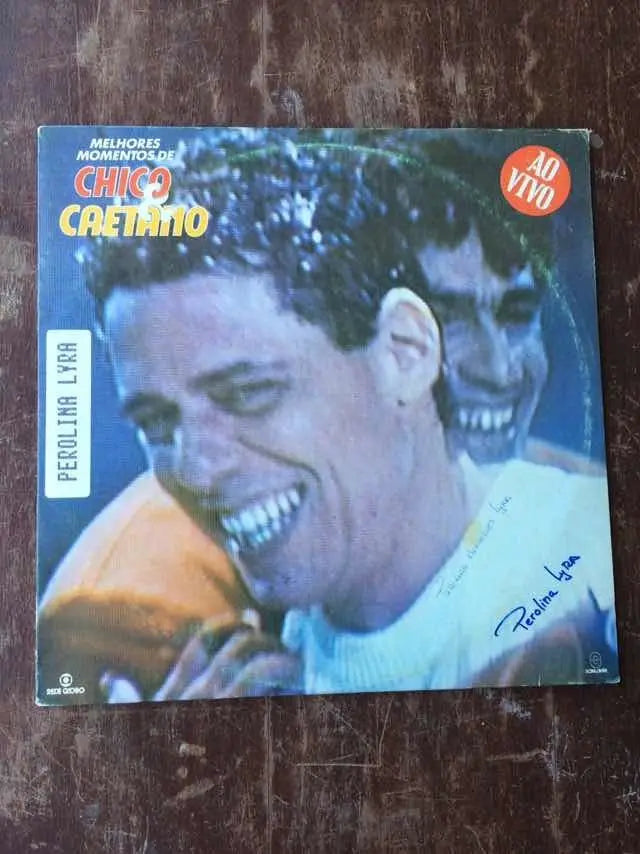 Lp Melhores Momentos De Chico E Caetano Ao Vivo 1986 (Usado)