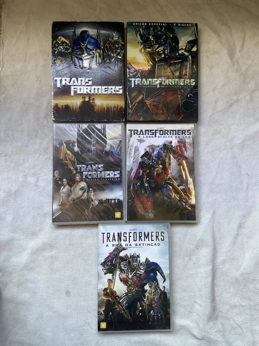 Dvd Transformers Box 6 Discos (Usado)
