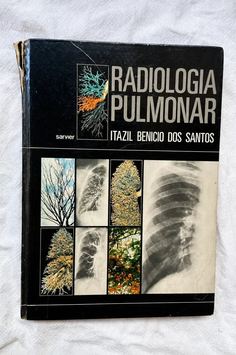 Livro Radiologia Pulmonar 1984 Capa Dura (Usado)