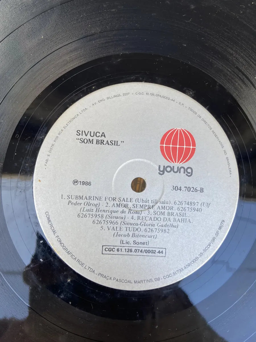 Lp Sivuca Som Brasil 1986 (Usado)