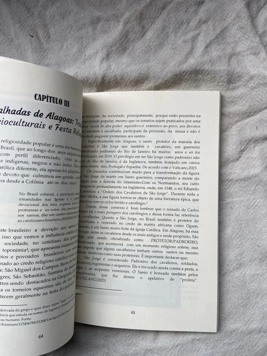 Livro Cavalhadas Em Alagoas 1 Edição 2023 (Usado)