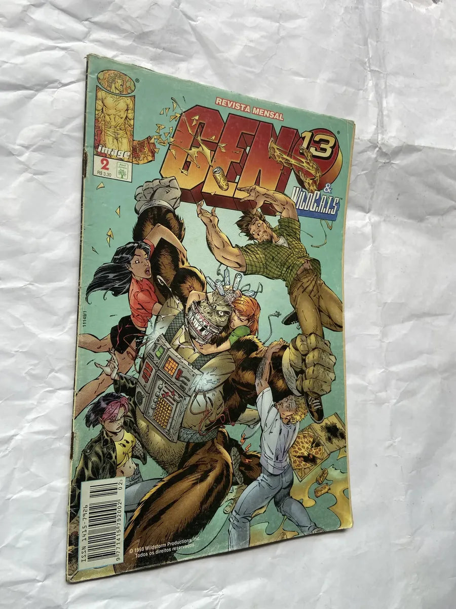 Gibi Gen 13 E Wild Cats Número 02 (Usado)