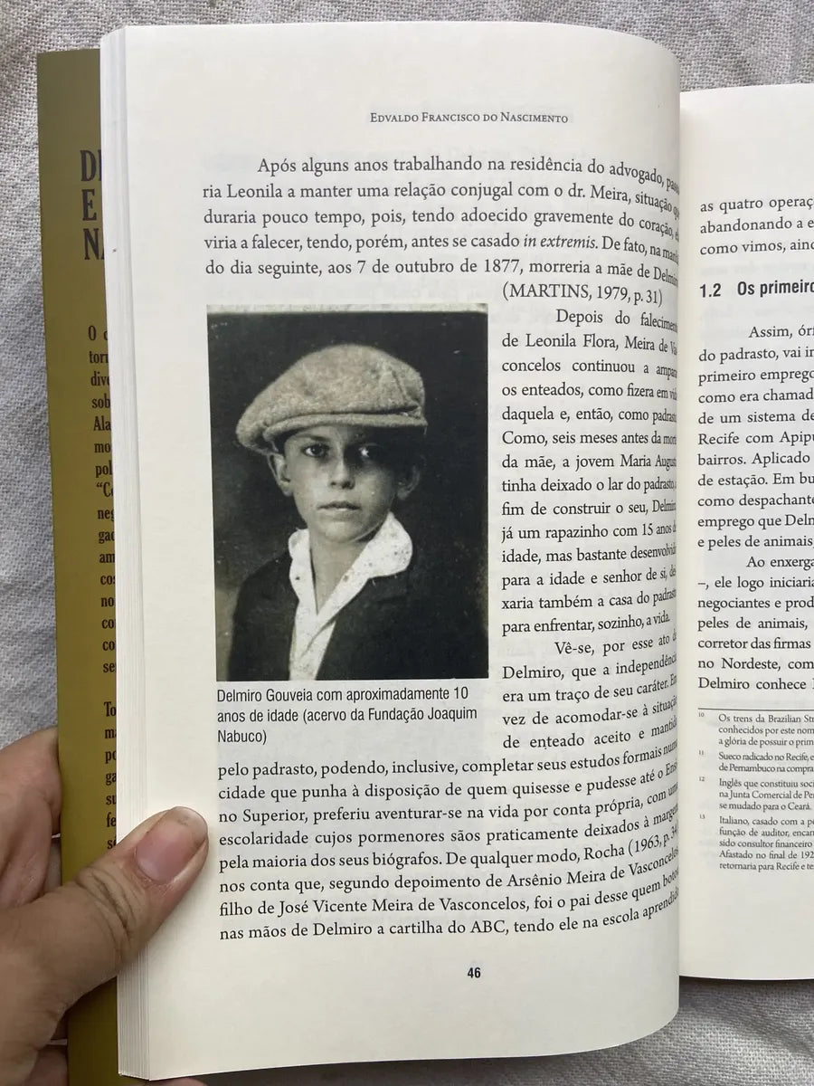 Livro Delmiro Gouveia E A Educação Na Pedra 3 Edição 2015 (Usado)