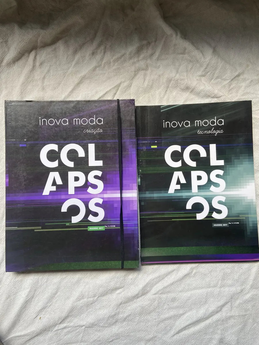 Livro Inova Moda Tecnologia Colapsos Box 2 Vol Inverno 2017 (Usado)