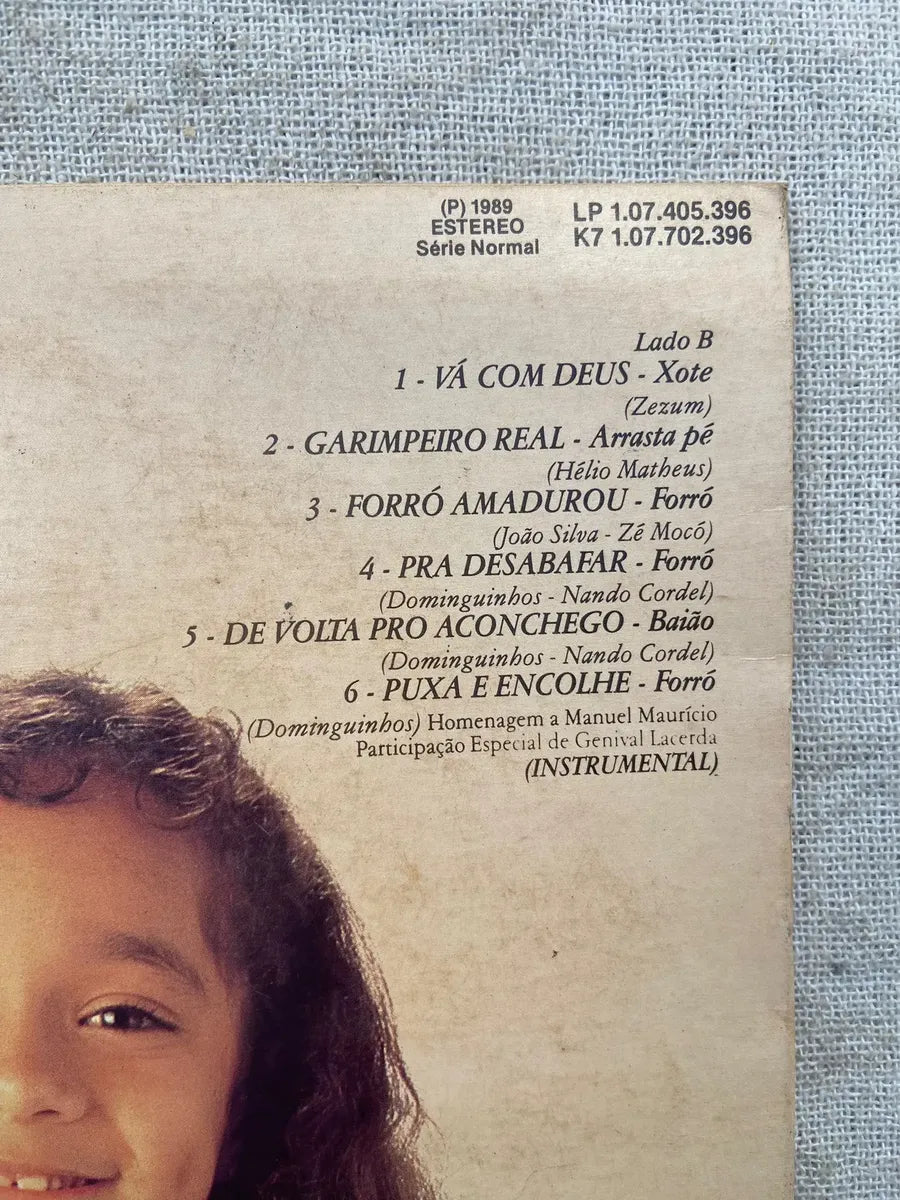 Lp Dominguinhos Veredas Nordestinas 1989 (Usado)