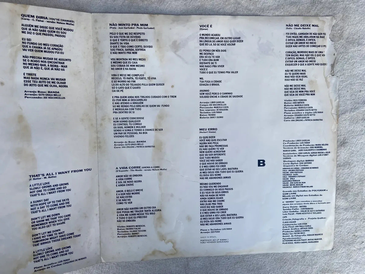 Lp Zizi Possi Estrebucha Baby 1989 (Usado)