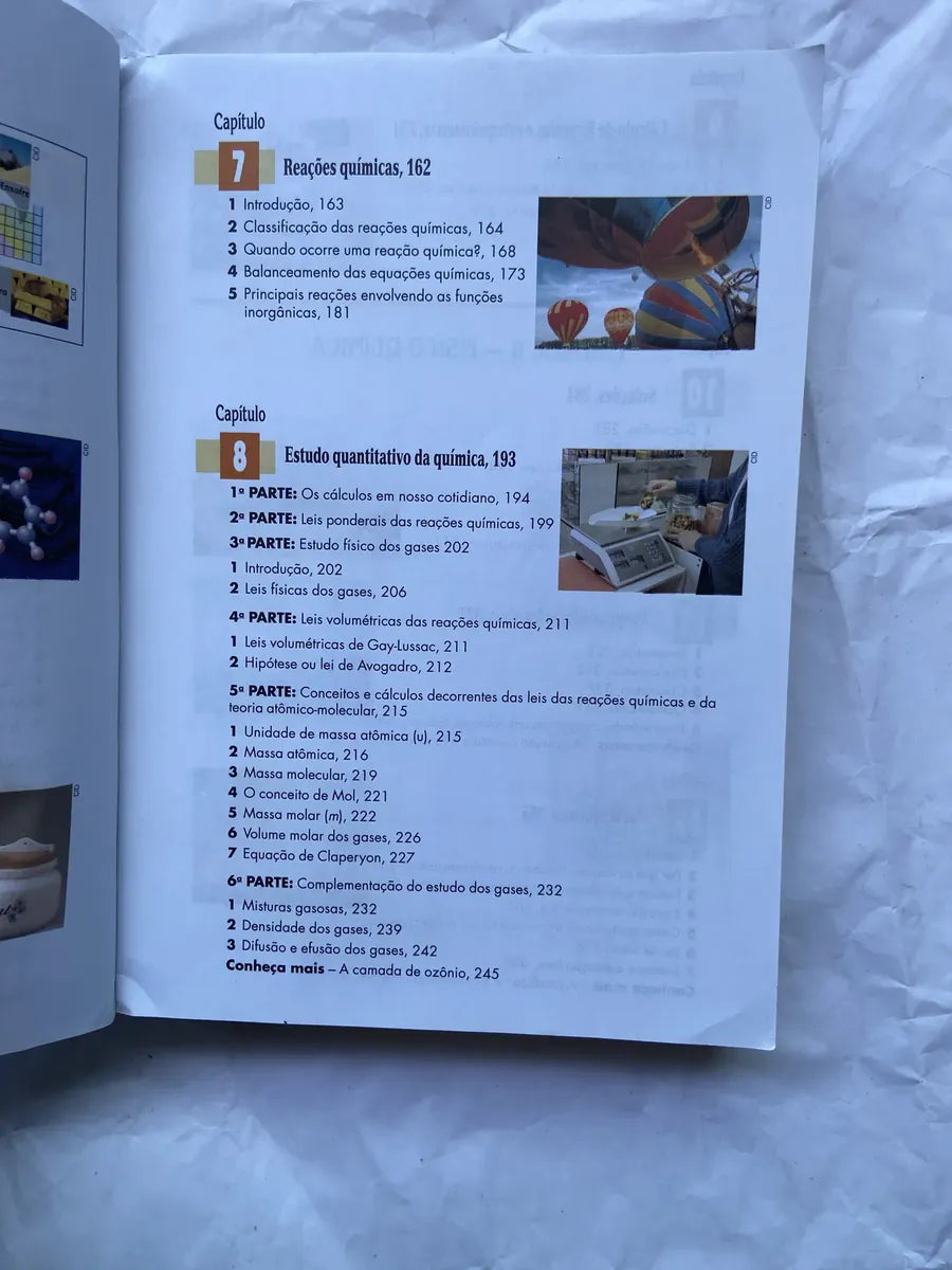 Livro Fundamentos Da Química Ricardo Feltre Vol Único (Usado)