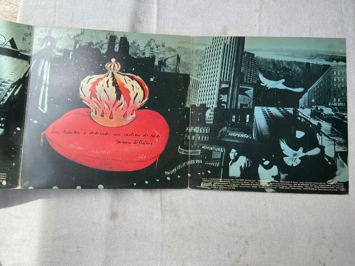 Lp Maria Bethânia A Cena Muda 1974 (Usado)