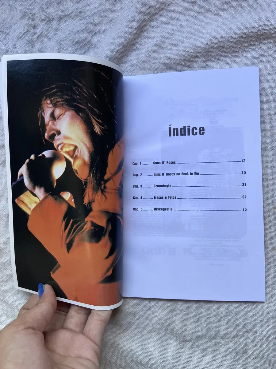 Revista Guns N Roses Metal Massacre Book Número 1 (Usado)