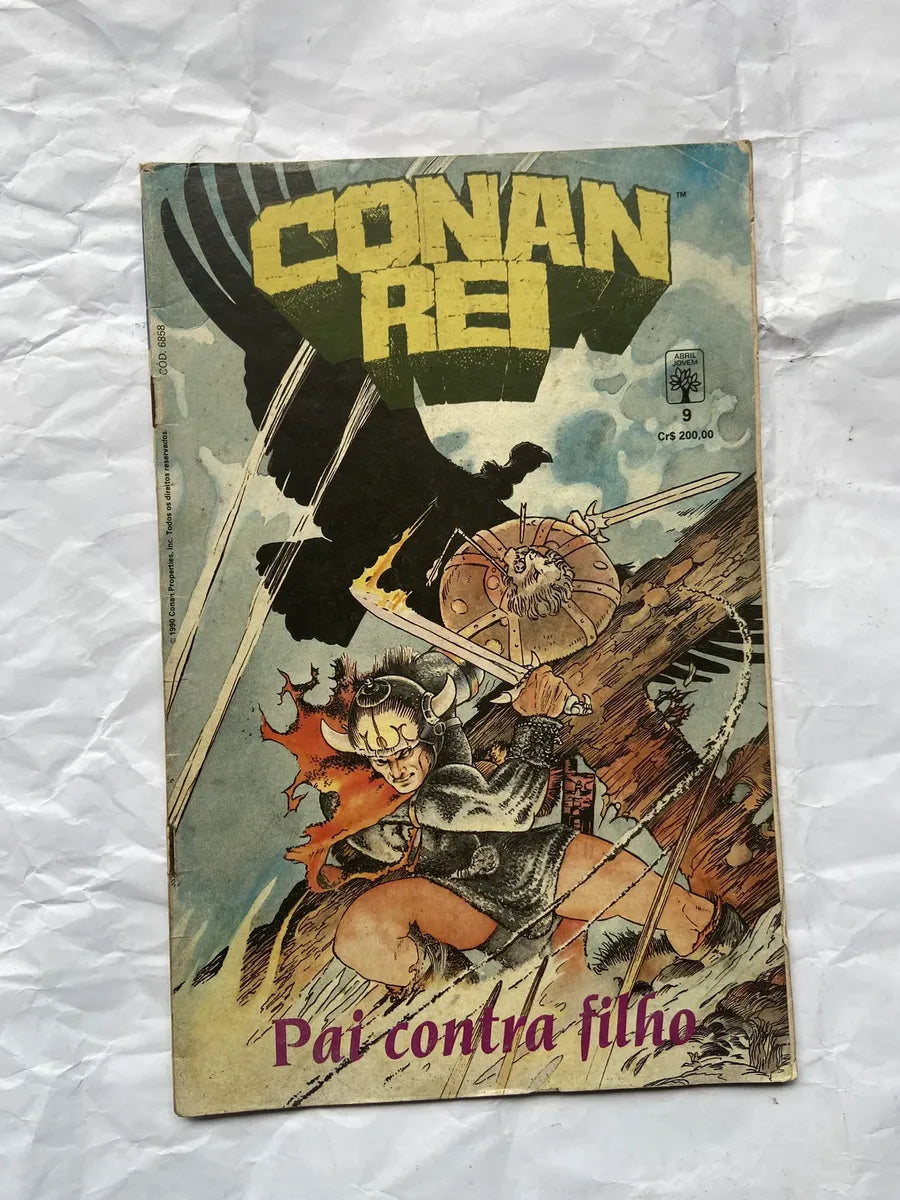 Gibi Conan Rei Pai Contra Filho Número 09 (Usado)