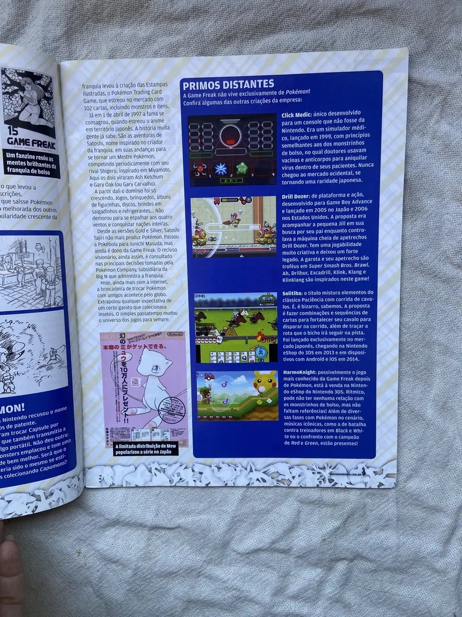 Revista Nintendo World Collection Pokémon Numero 3 (Usado)