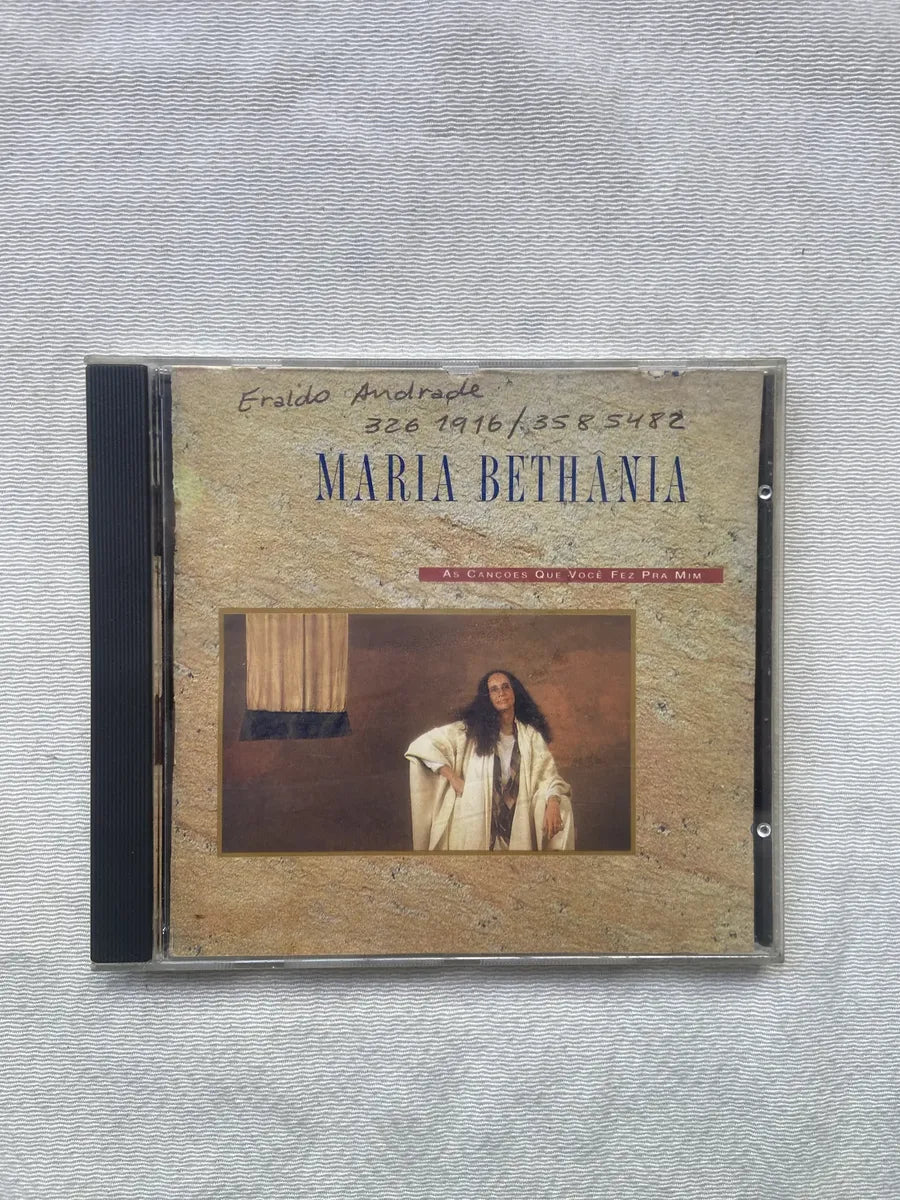 Cd Maria Bethânia As Canções Que Você Fez Pra Mim 1993 (Usado)