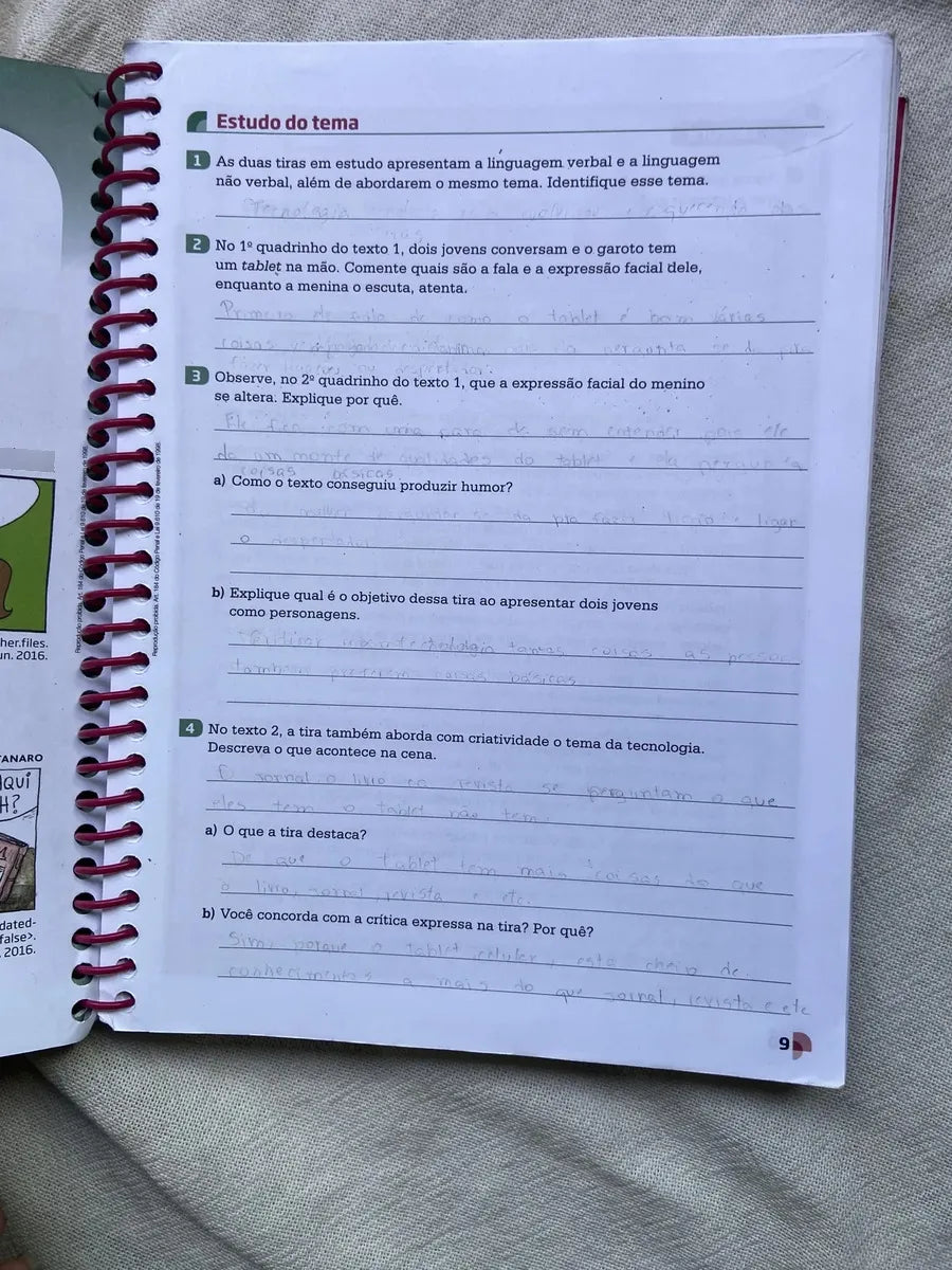 Livro Oficina De Redação 9 Box 2 Livros 5 Edição 2016 (Usado)